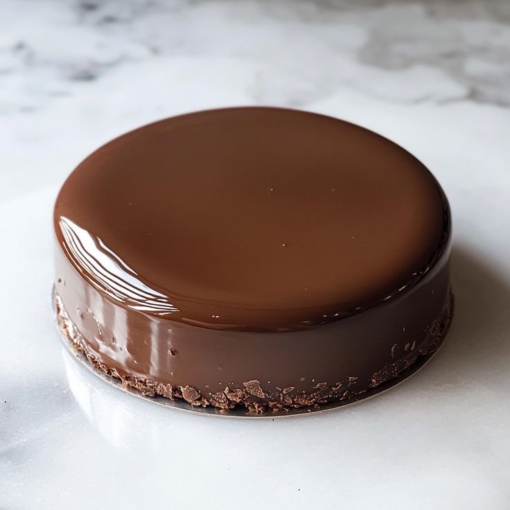 Glaçages miroir choco